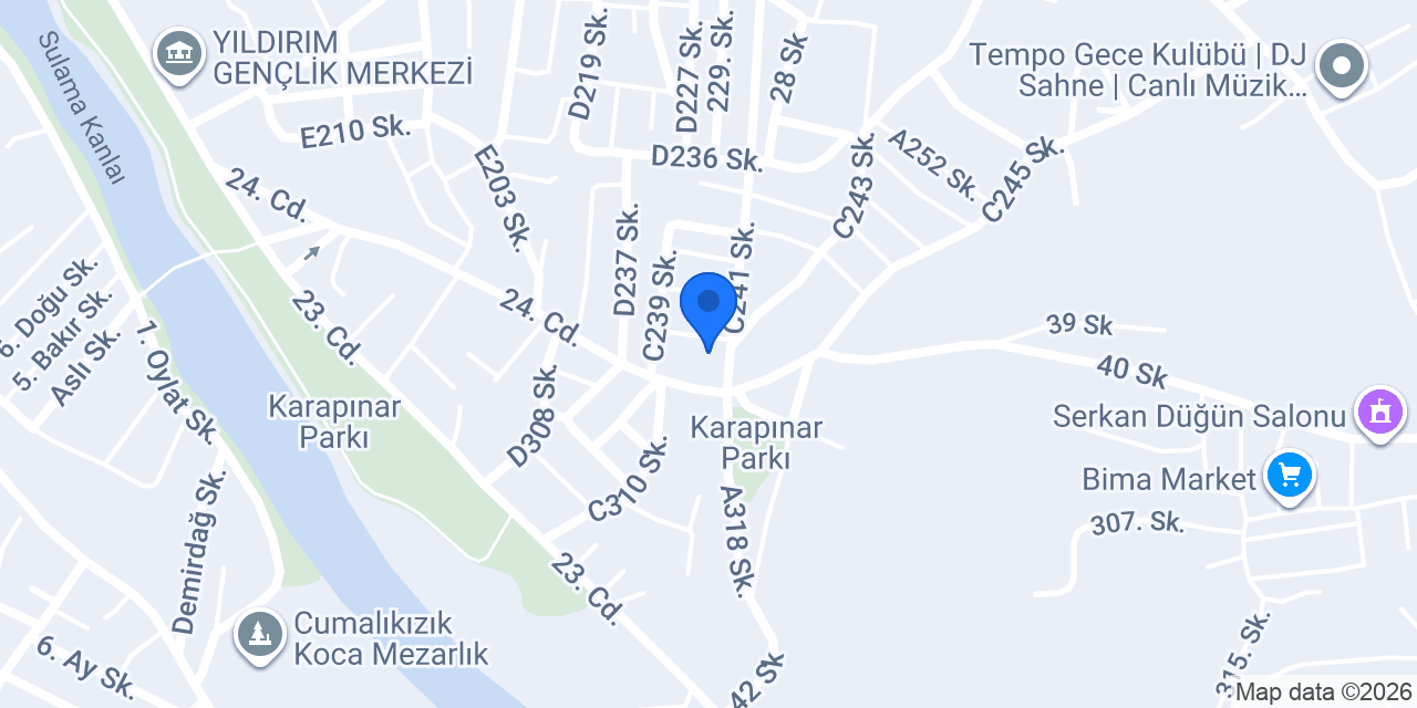 Baran 49 Kuaför Salonu konumu