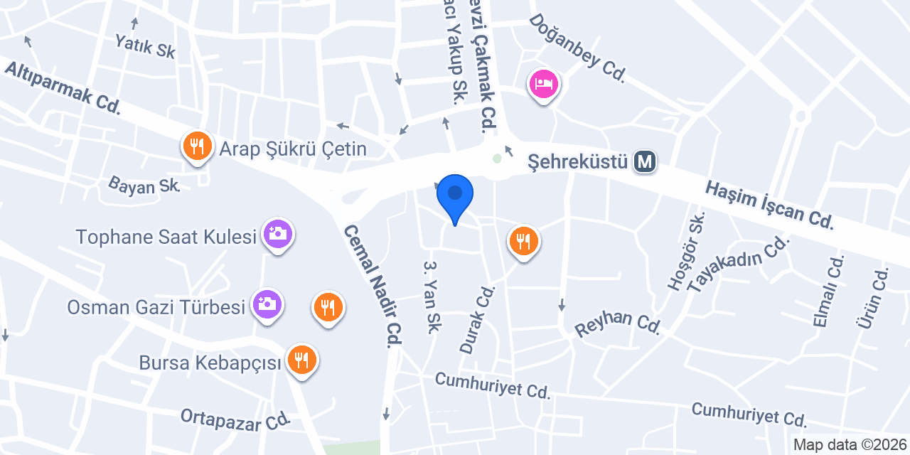 Nilüfer Askeri Malzeme konumu