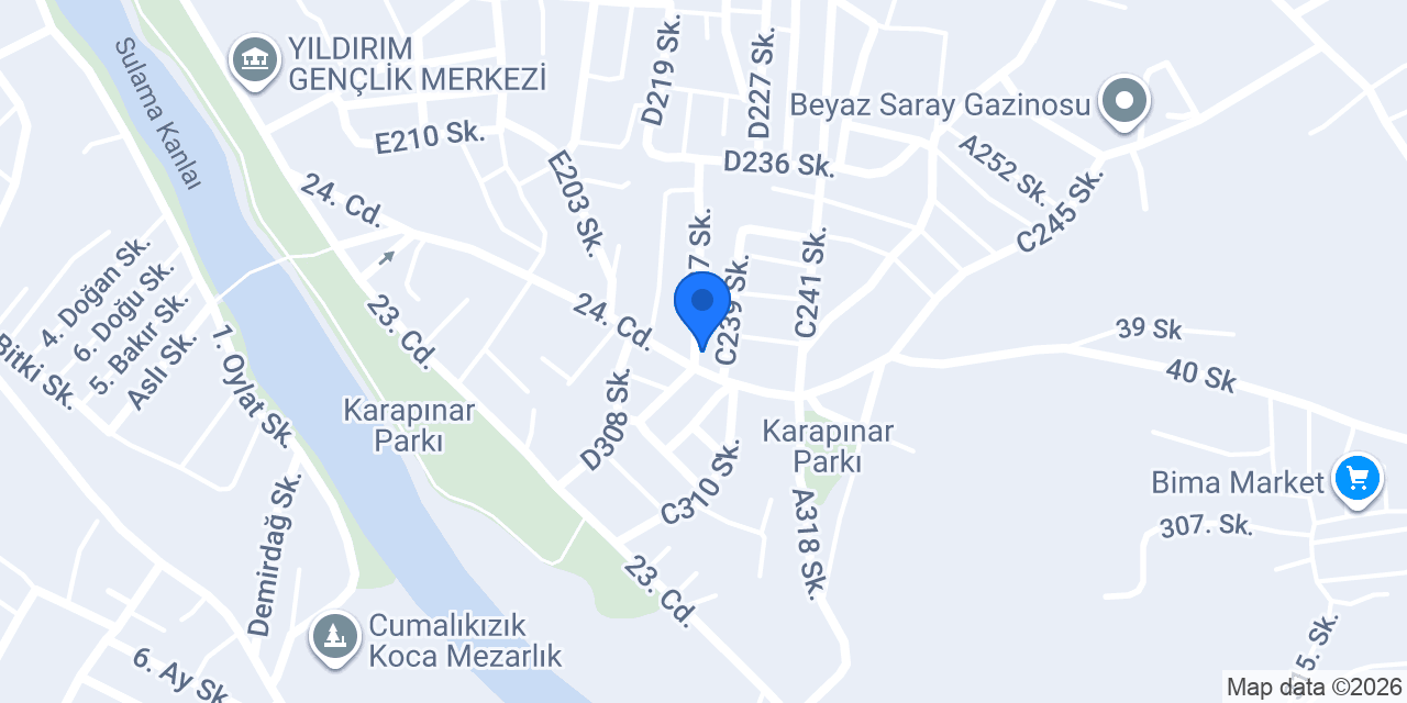 Karapınar Kıraathanesi konumu
