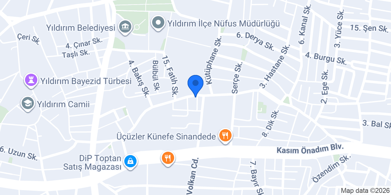 BİZİM.PİDE.SİNANDEDE konumu