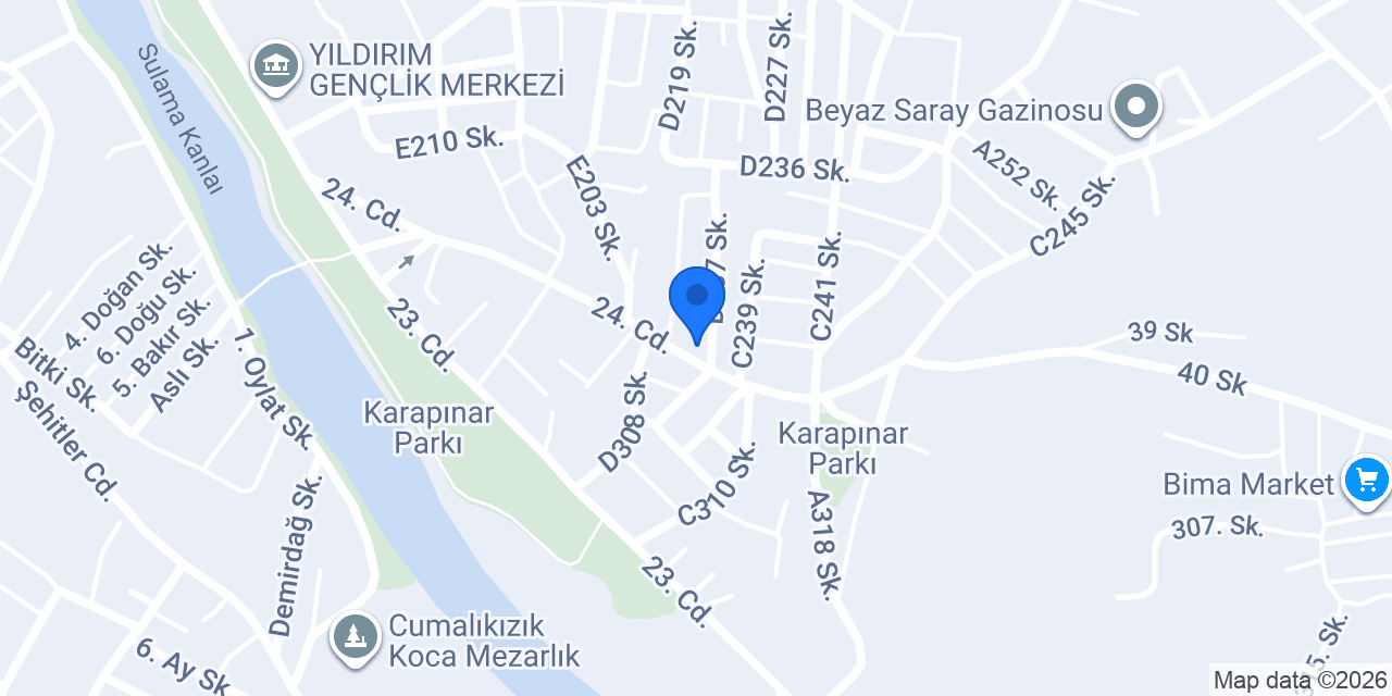 Çorbacı Bilal konumu