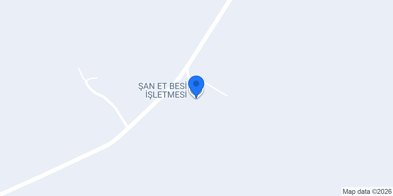 ŞAN ET BESİ İŞLETMESİ konumu