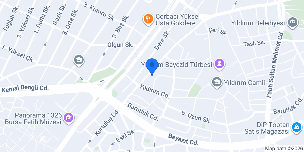 Yıldız Çerçeve konumu