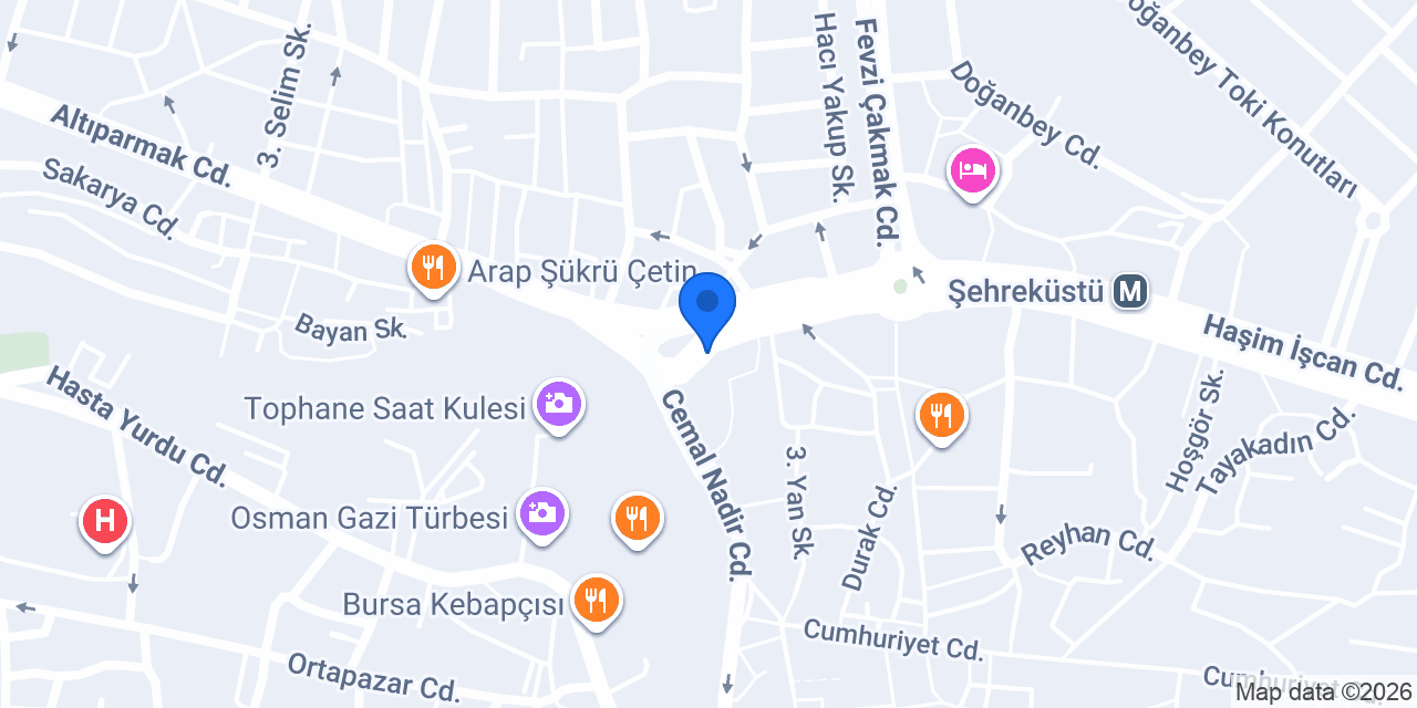 شام للخدمات العامة والقنصلية konumu