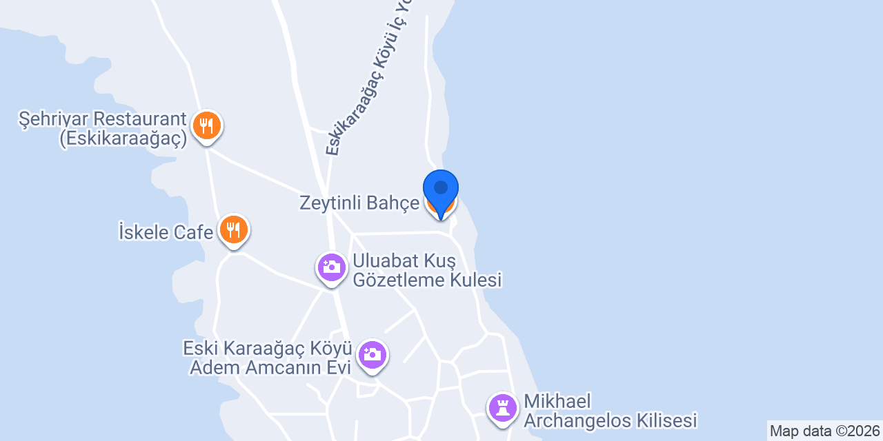 Zeytinli Bahçe konumu