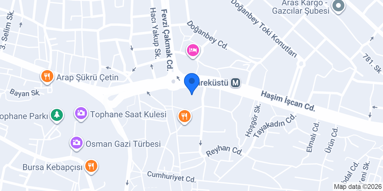 AK Parti Bursa İl Başkanlığı konumu