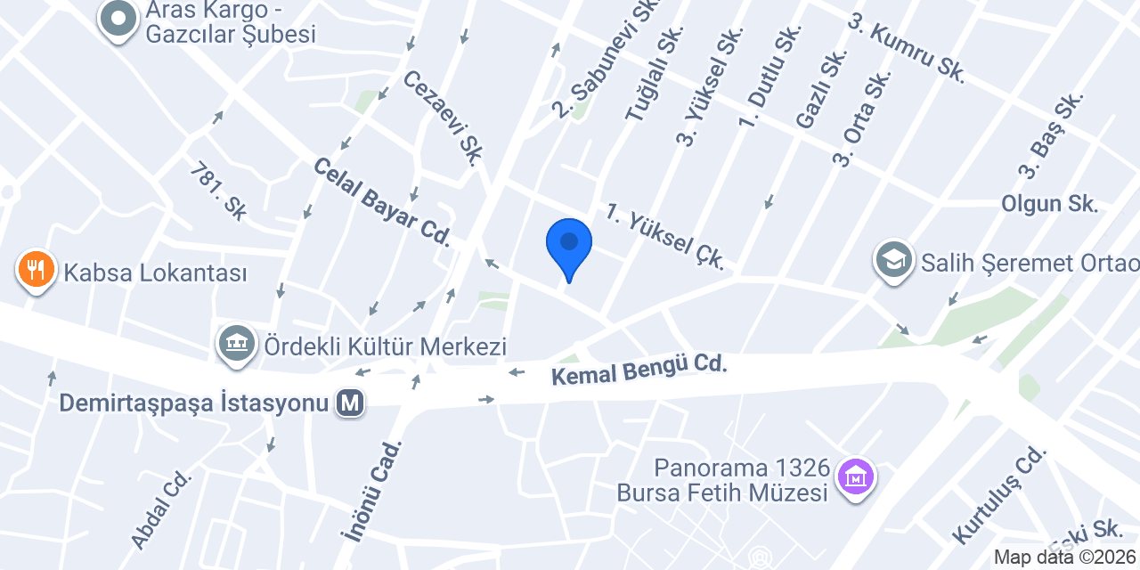Anadolu Oyuncak konumu
