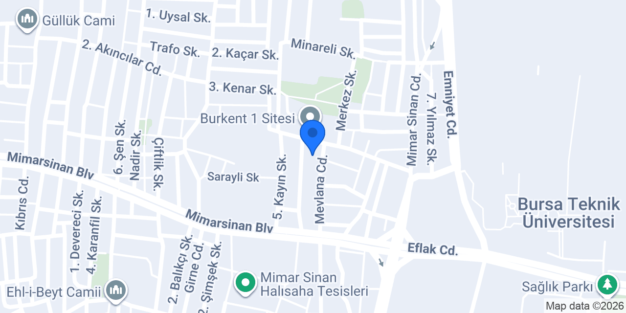 Alar Ofis Mobilyaları konumu