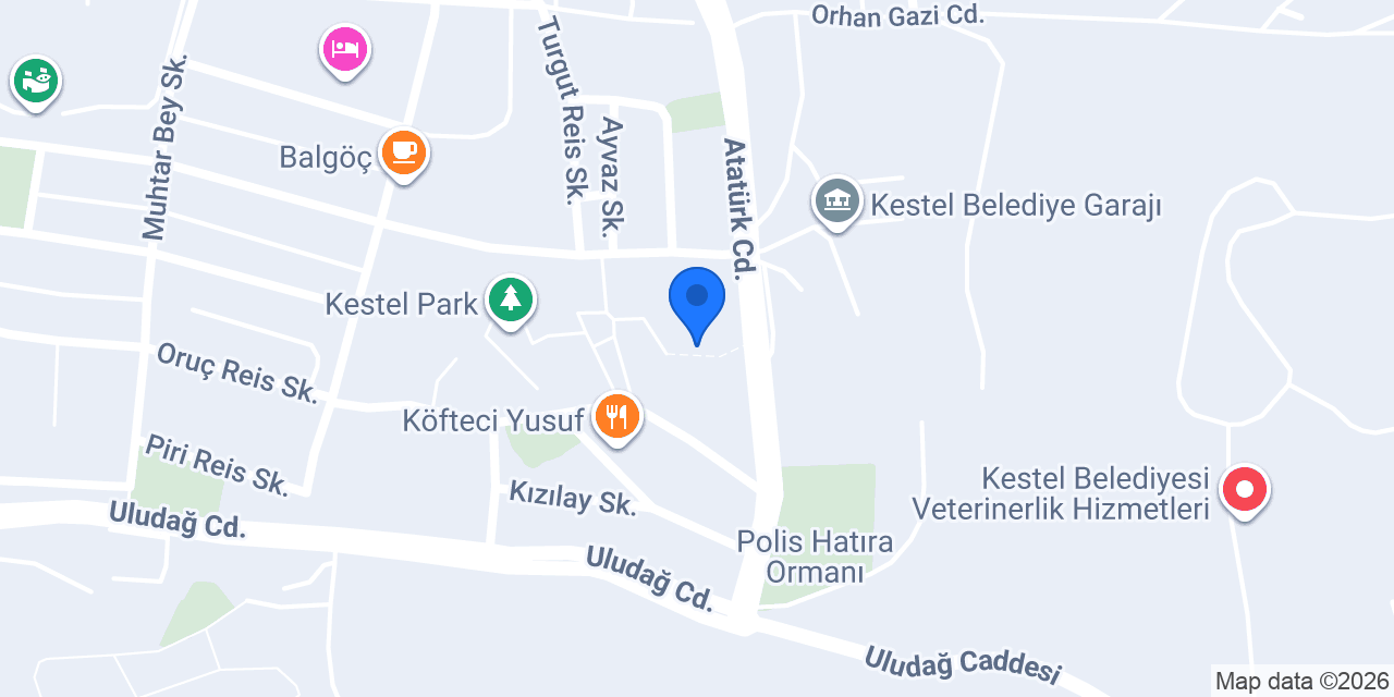 İncir Aile Çay Bahçesi konumu