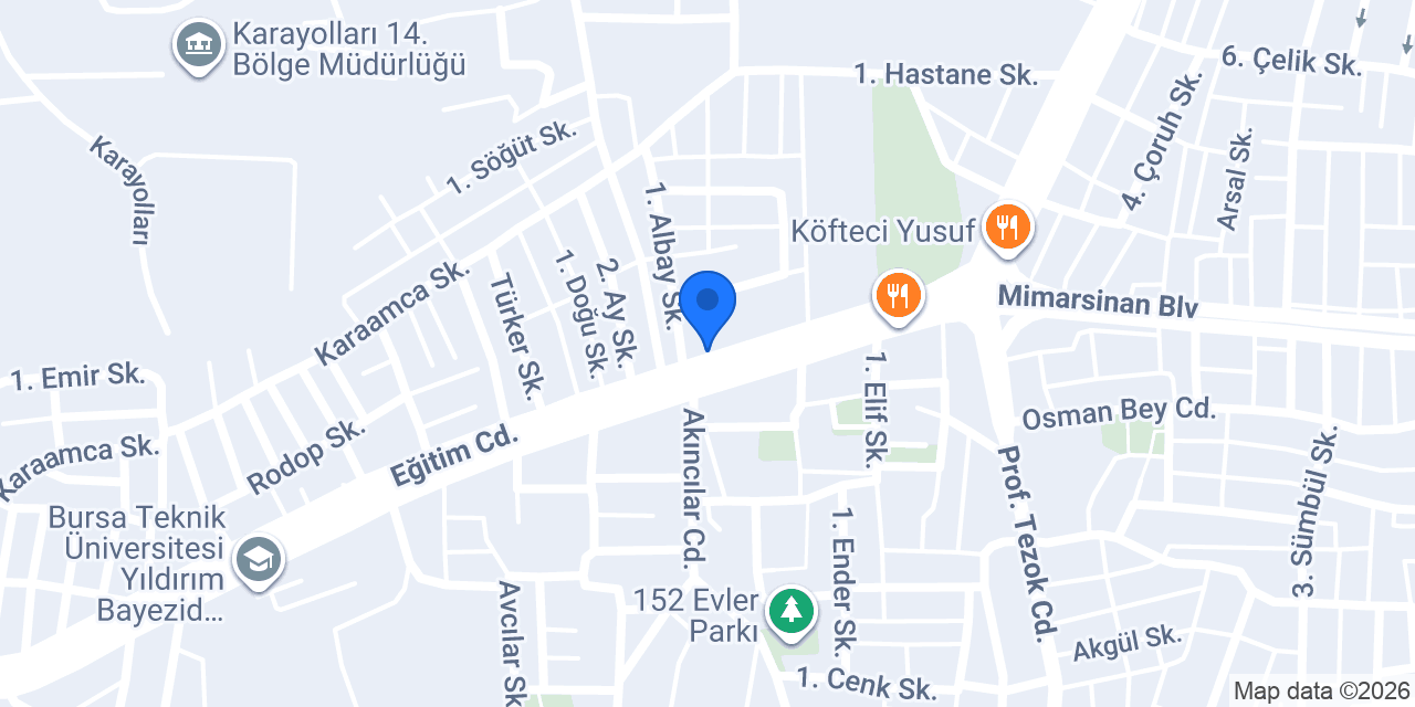 Formen Erkek Kuaförü konumu