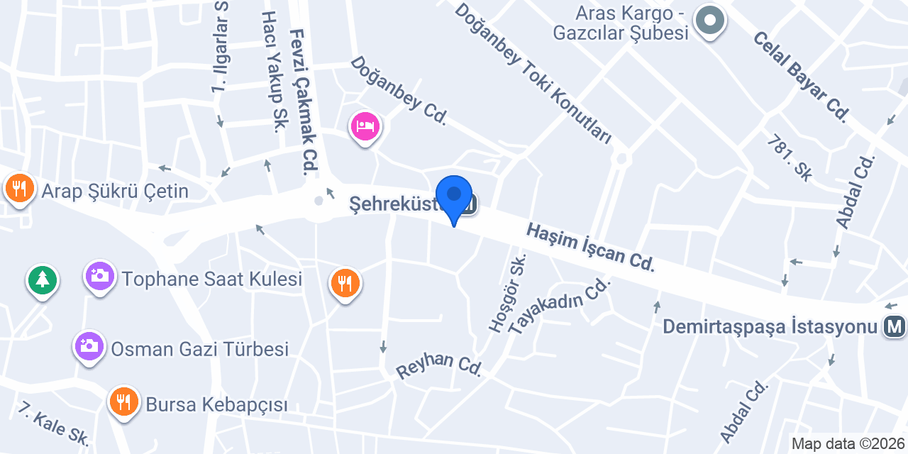 SERBEST MUHASEBECİ İBRAHİM GÜNGÖR konumu