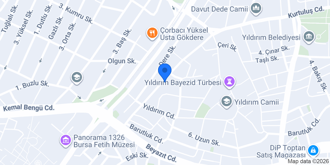 Gül Fast Food konumu