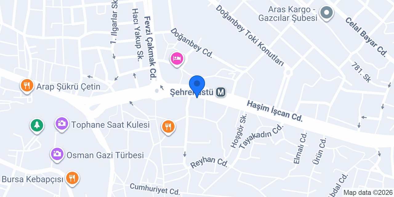 Şekerbank konumu