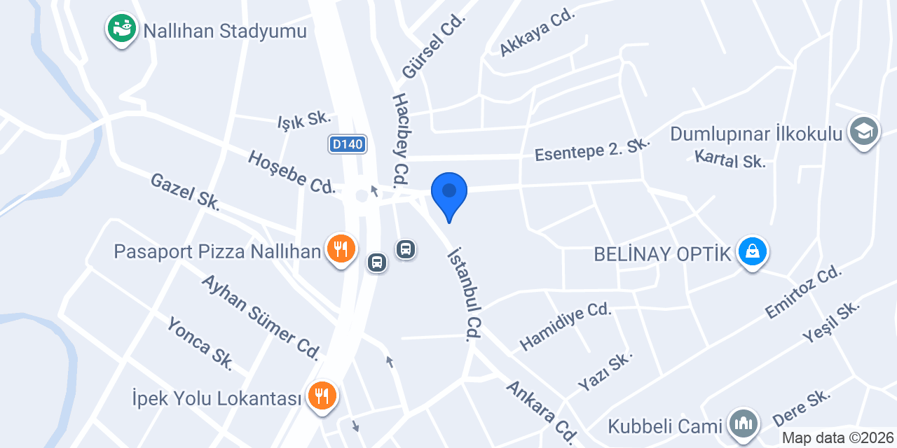 ER Taksi Nallıhan konumu