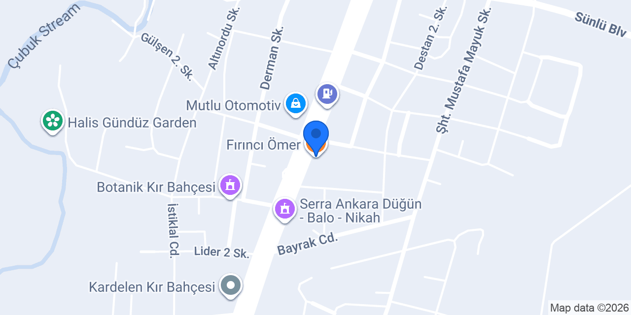 Fırıncı Ömer konumu