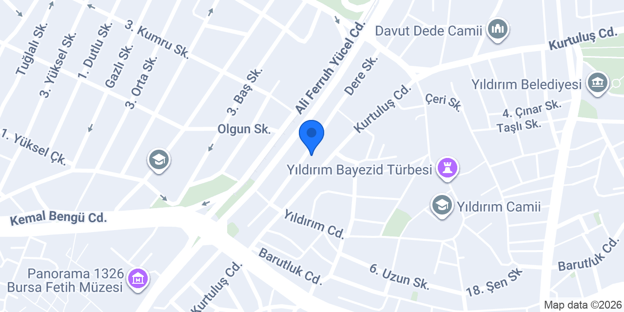 Kurtar Kadir Oto Kurtarma konumu