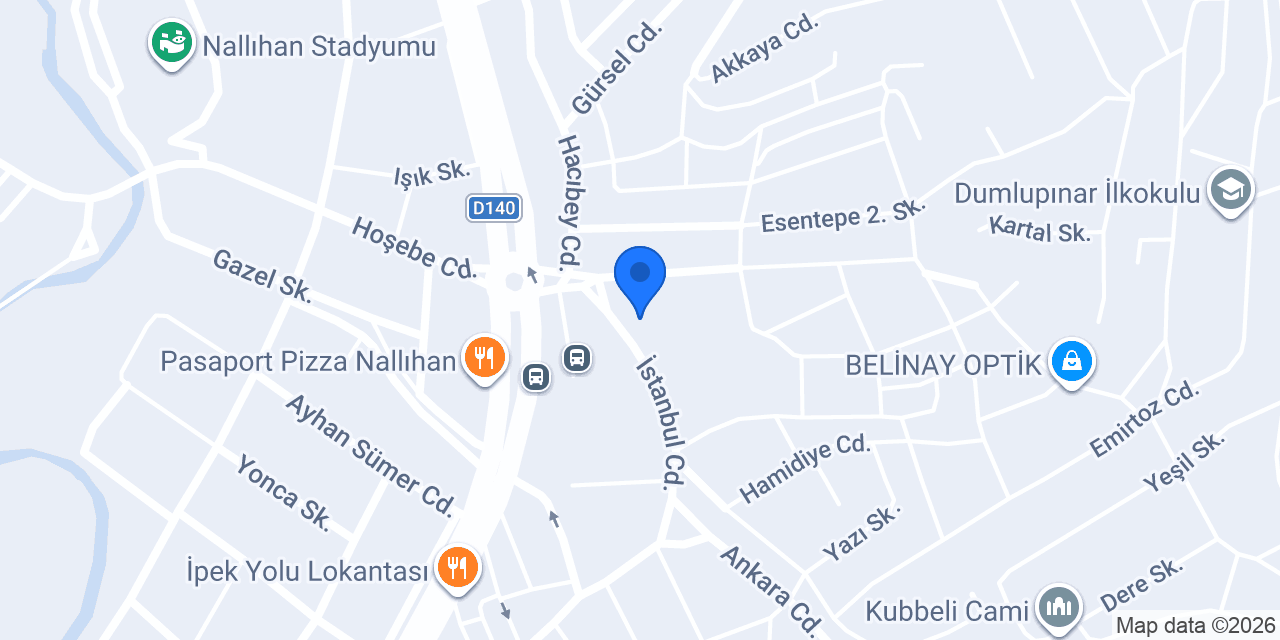 NALLIHAN HÜKÜMET KONAĞI konumu