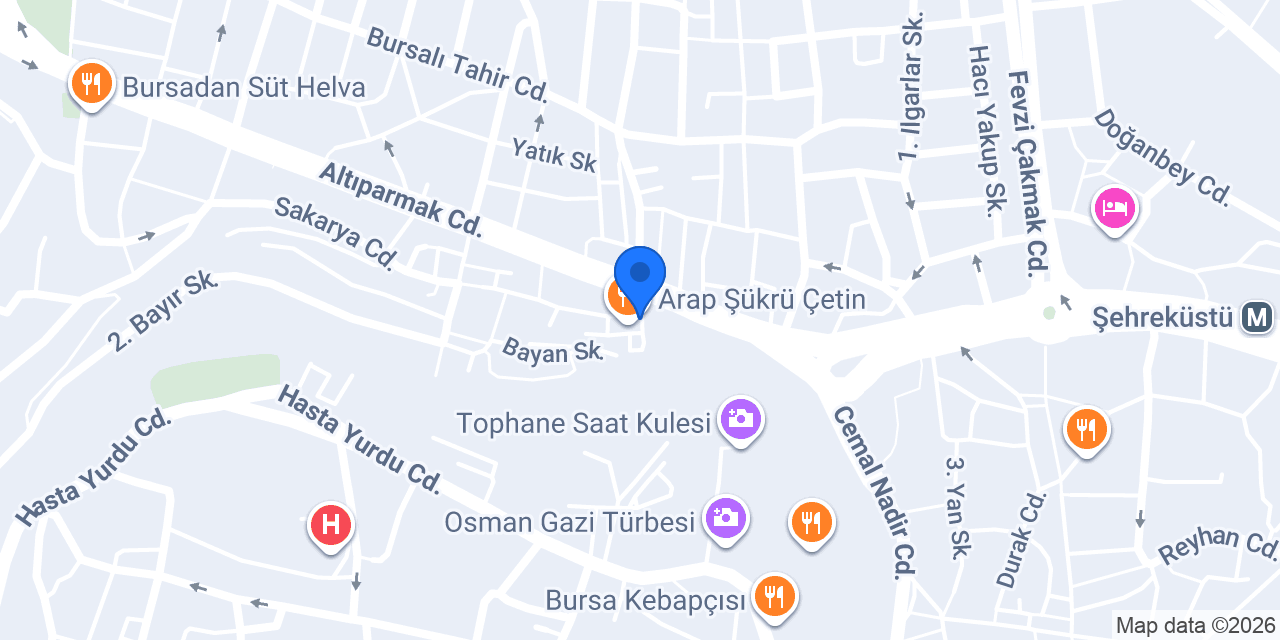 Arap Şükrü Aydın konumu