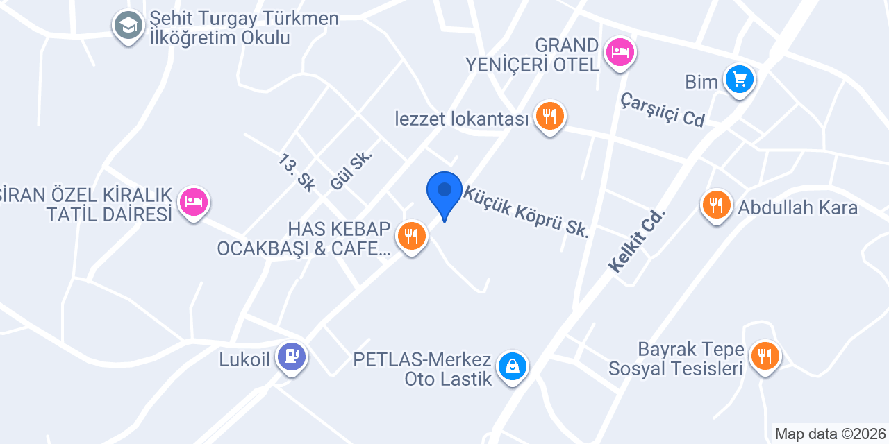 Has Bahçe Çiçekçilik konumu