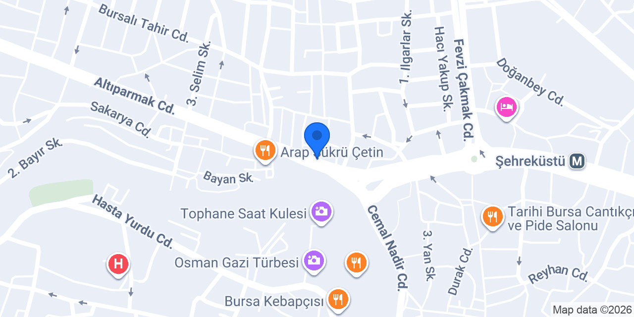 Adem Usta Tavuk Cağ Döner konumu