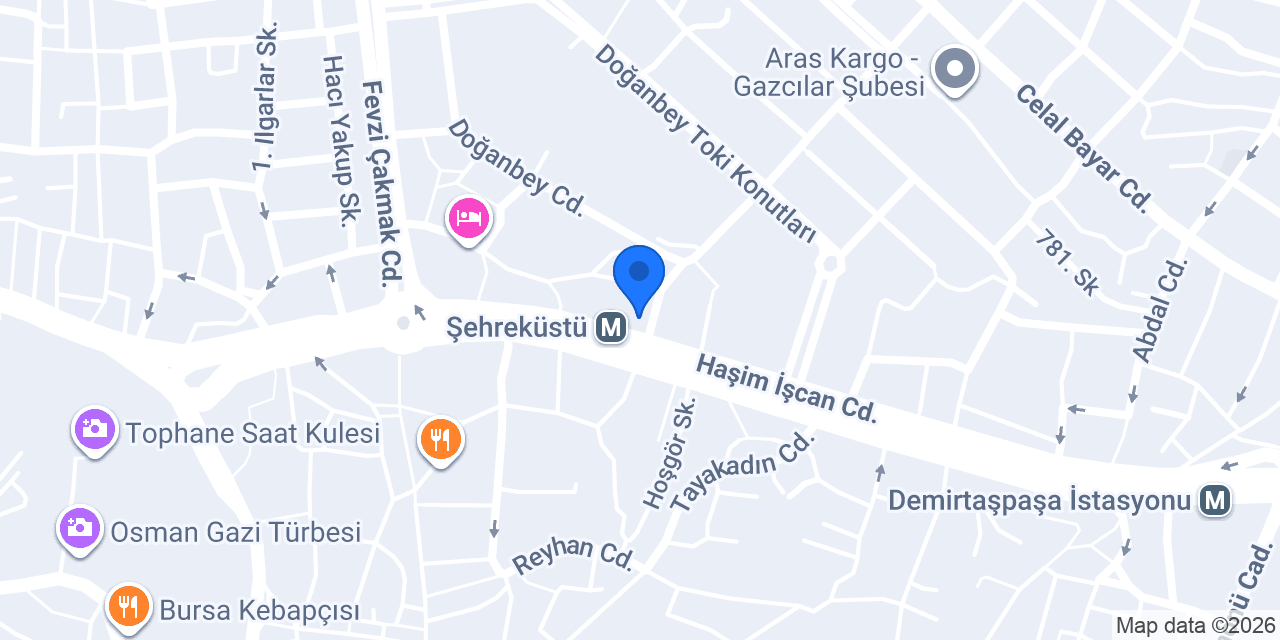 Kepir Rent A Car konumu