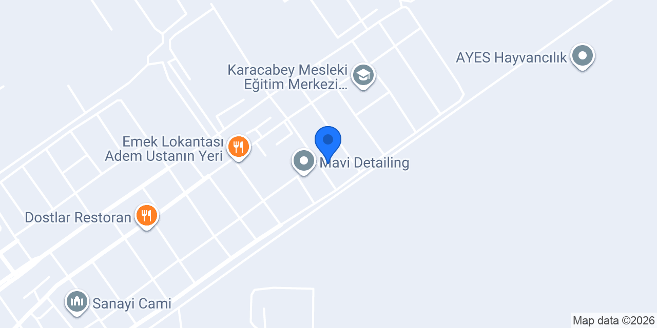 Dumlu oto kaporta konumu
