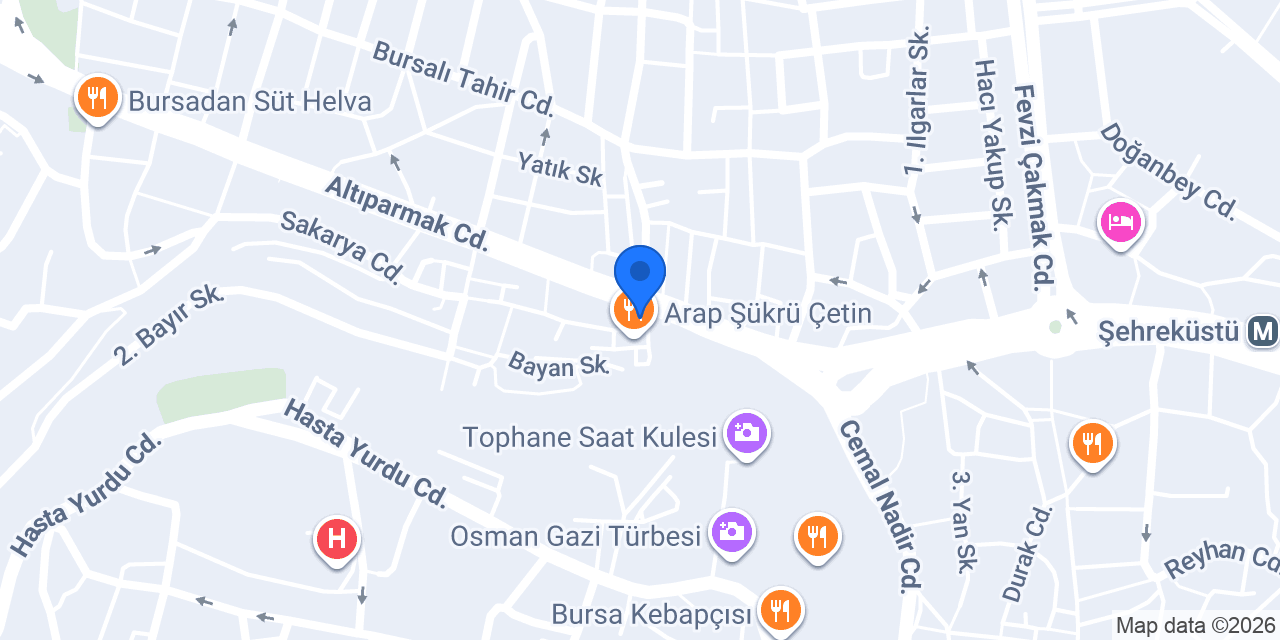 Deniz Tabağı Istakoz konumu
