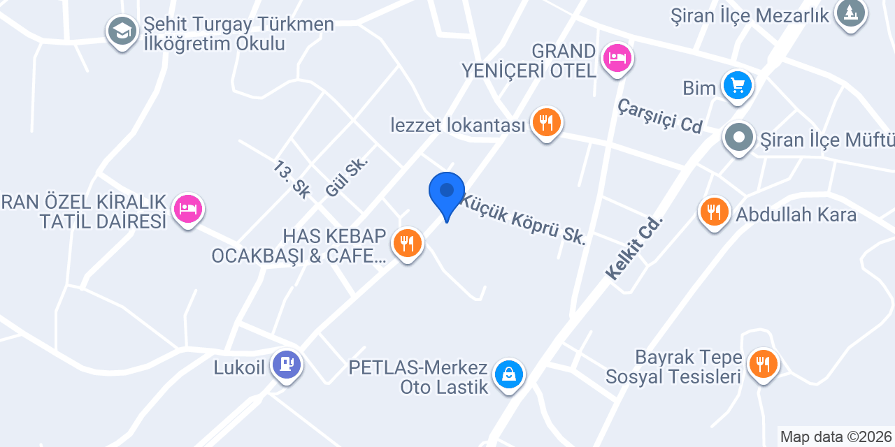 Şifa Eczanesi konumu