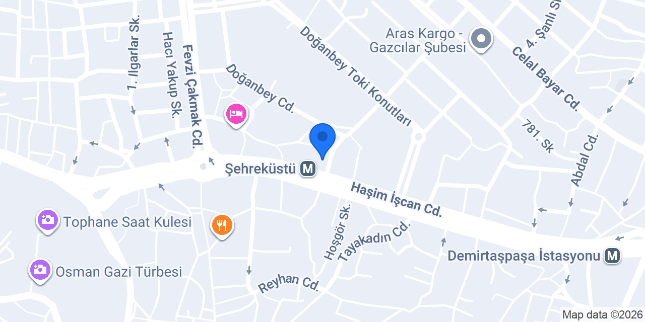 عقارات مدينة بورصة konumu