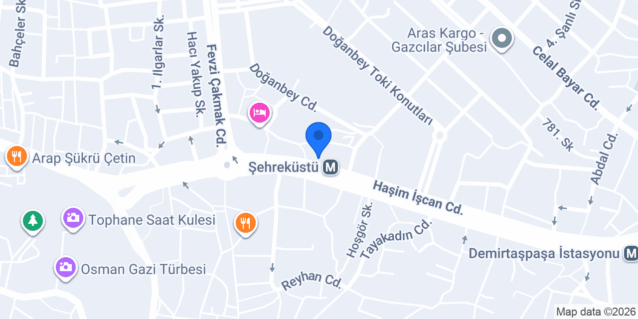 Karmen Çiçekçilik konumu