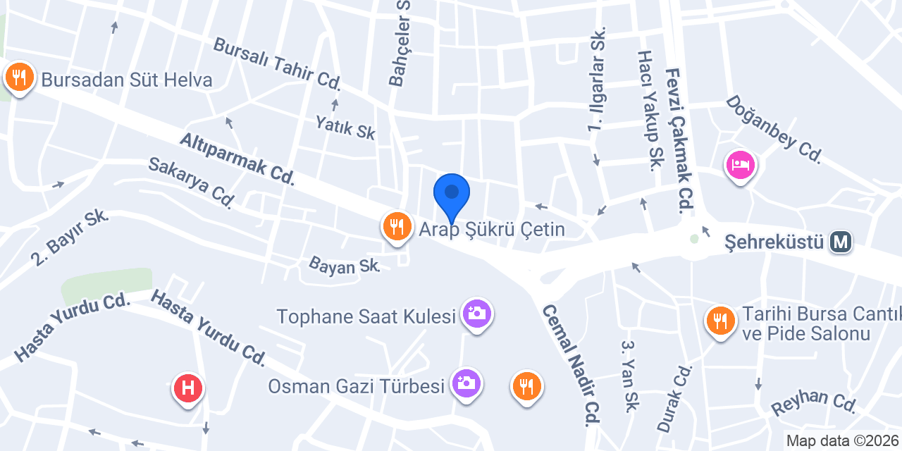 SMMM Selahattin Bayazitoğlu konumu