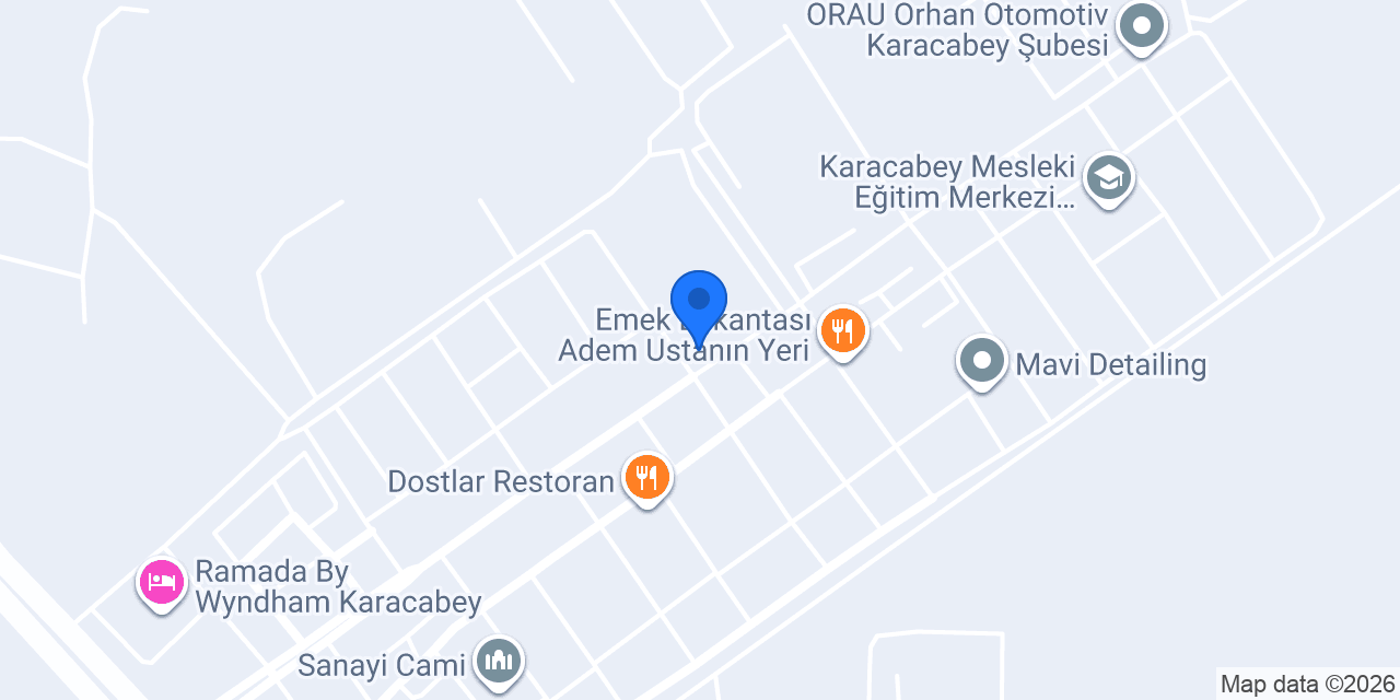 Karacabey Saray Börekçisi & Cafe konumu