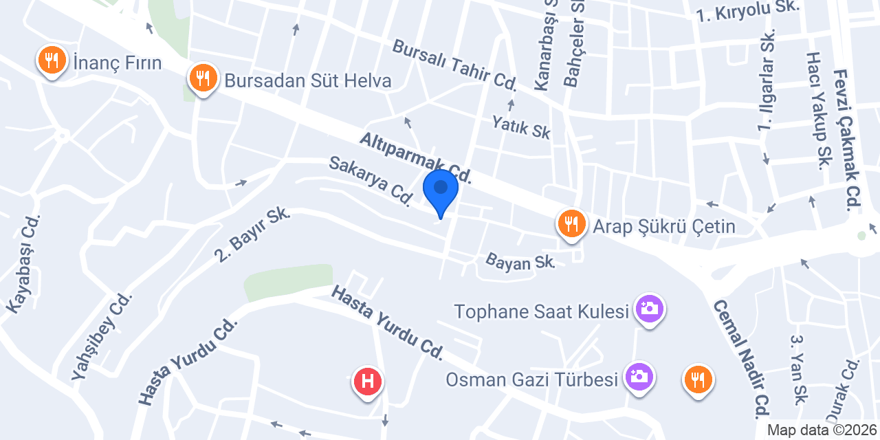 Artemis Apart & Otel konumu