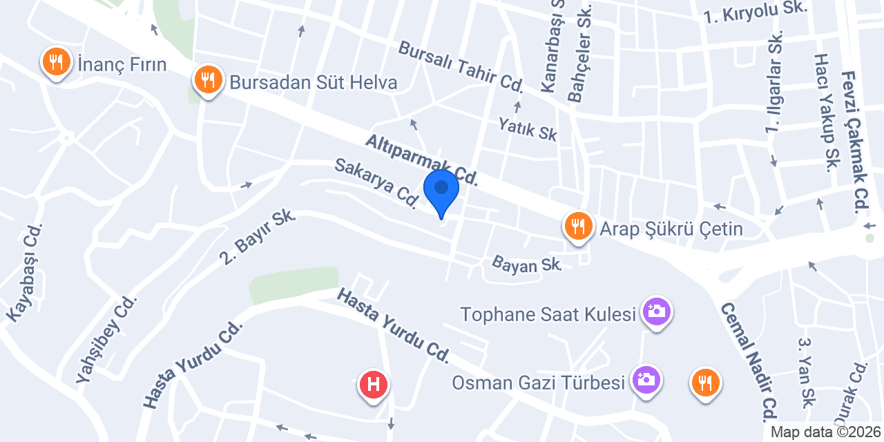 Blue Vip Terapi konumu
