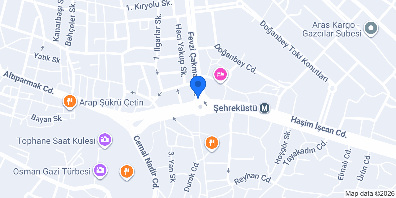 Kervansaray Bursa City Hotel konumu