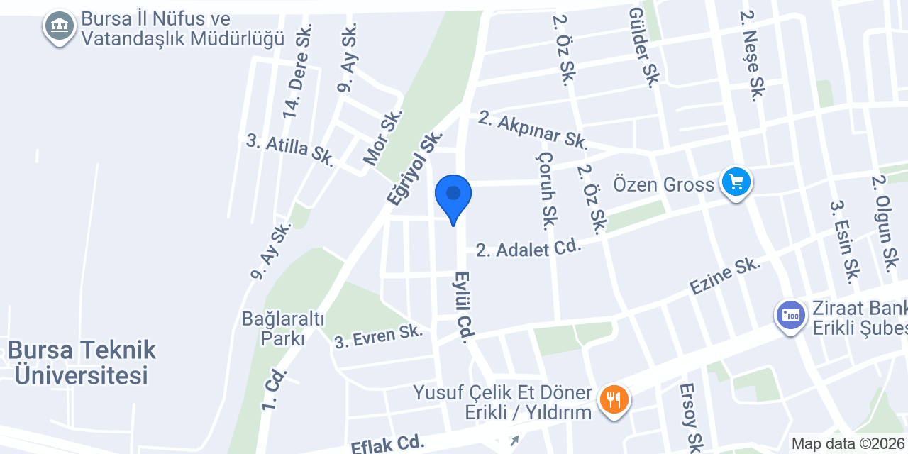 Güçlü Yapı Dekorasyon konumu