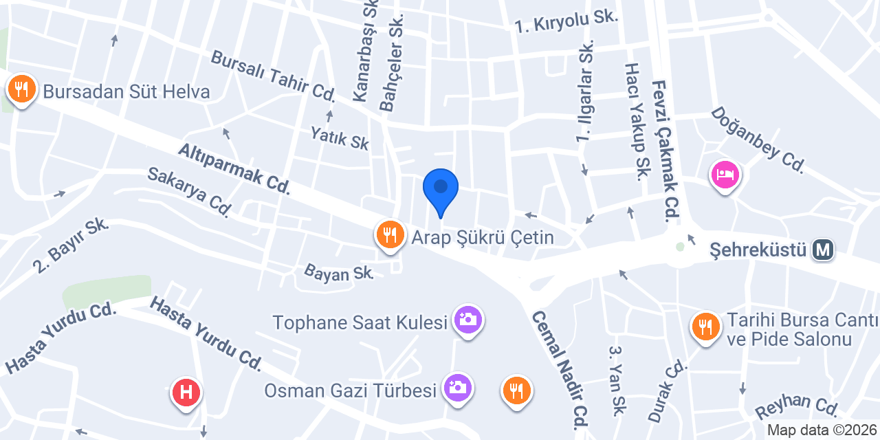 YİĞİT TOST konumu