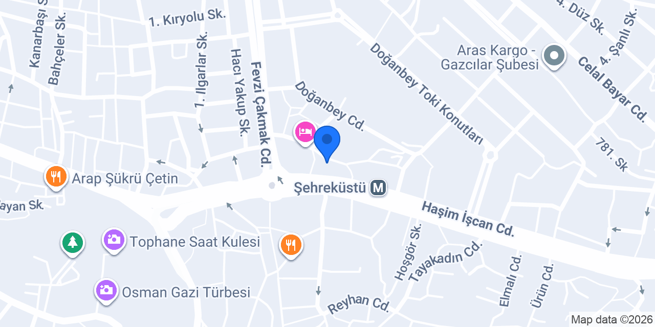 Lokman Eczanesi konumu