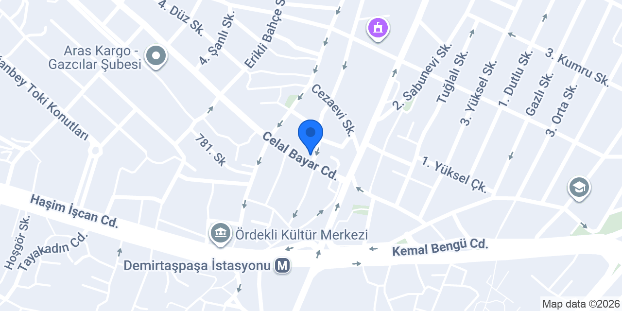 Ptt Gazcılar konumu