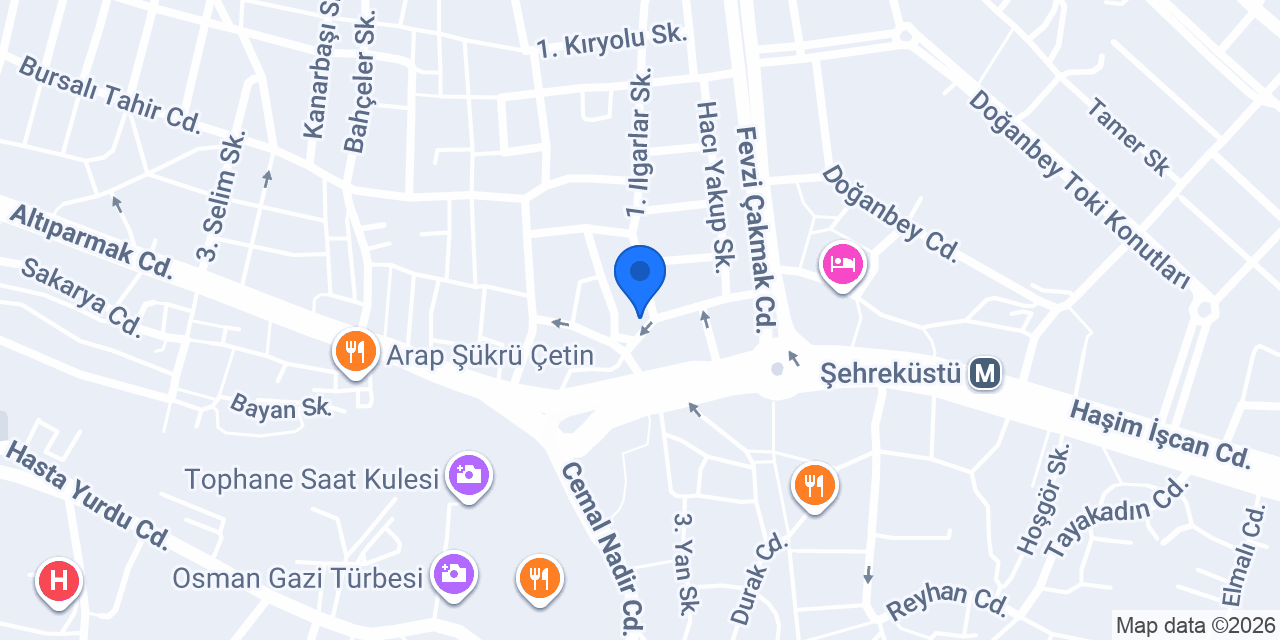 Fomara Diş Kliniği konumu