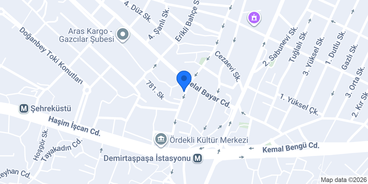 Daisy Bayan Kuaförü konumu