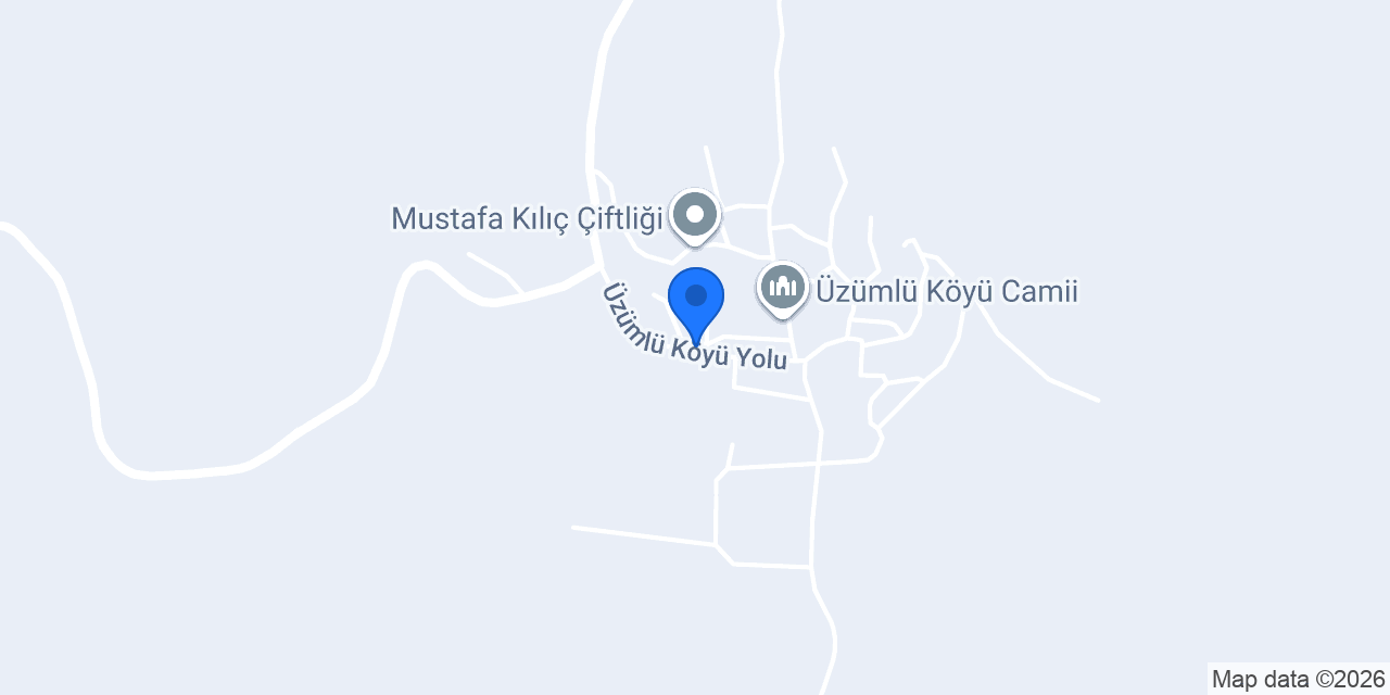 Üzümlü Köyü Muhtarlığı konumu