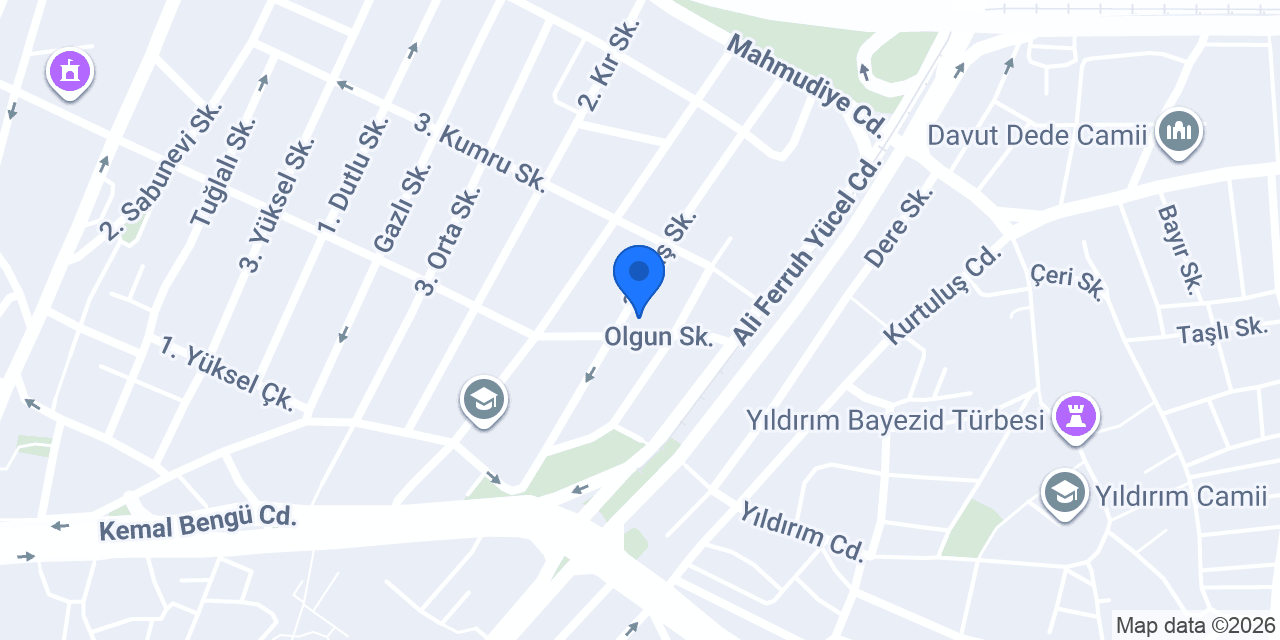 Damak Unlu Mamüller konumu