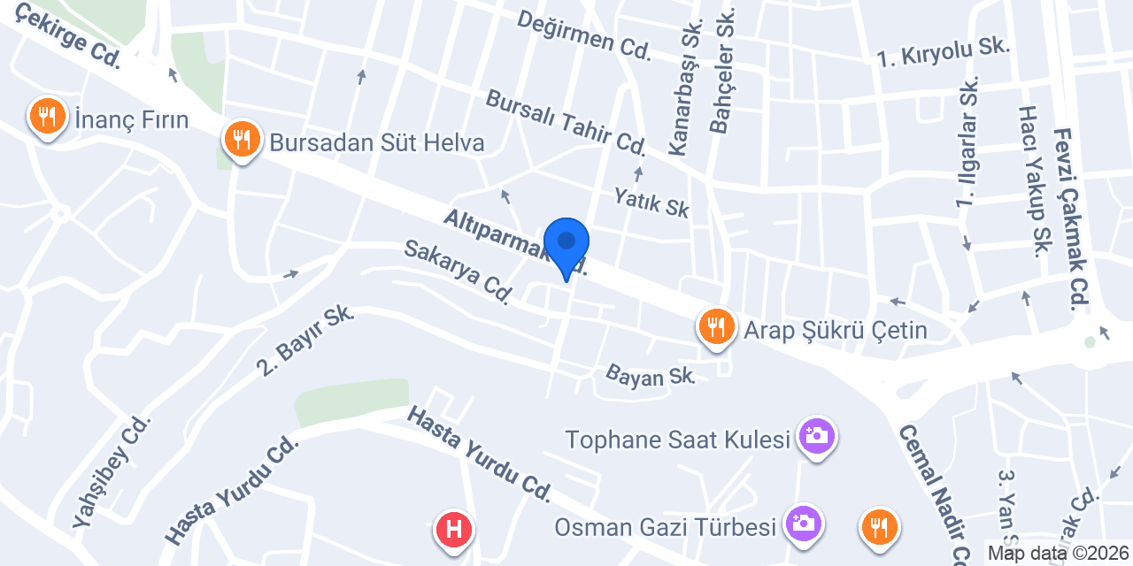 Terzi Kostümcü Ömer konumu