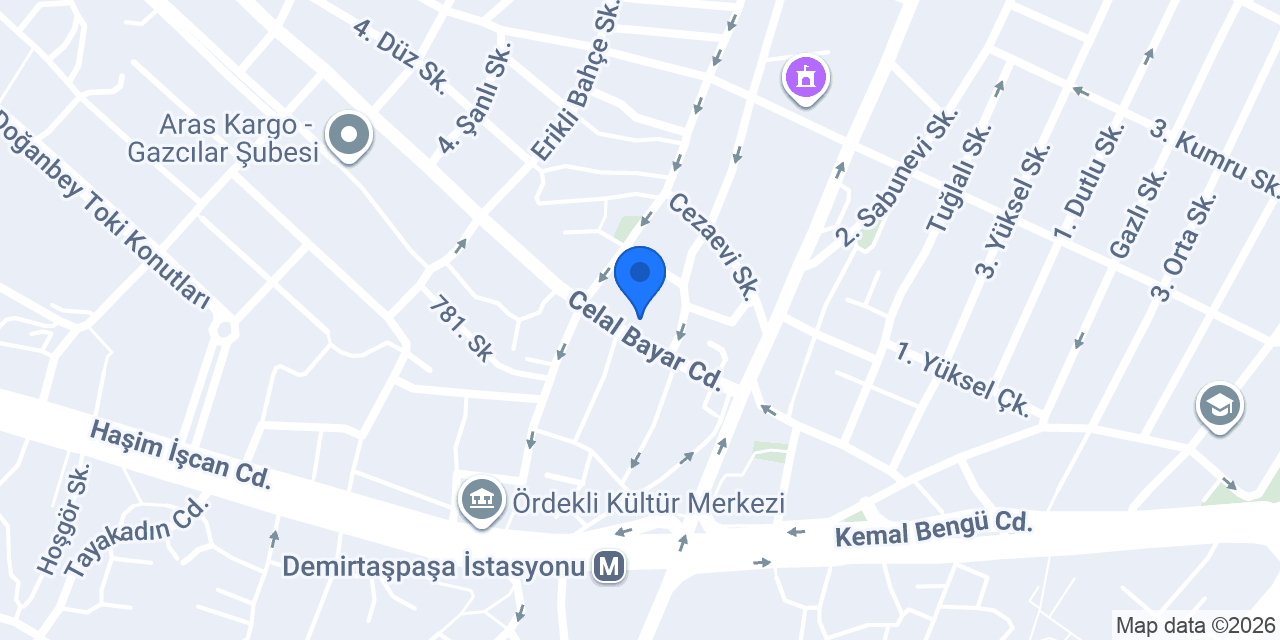 Dükkancılar Hukuk Bürosu konumu