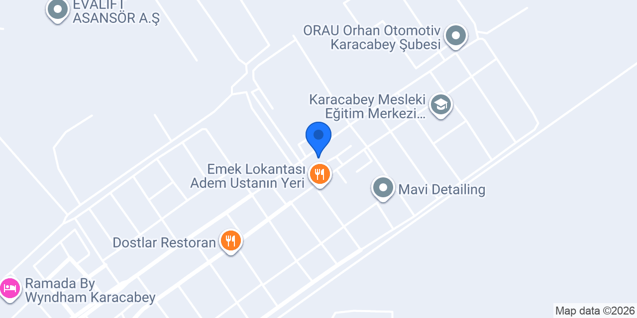 Ak Mermer Karacabey konumu