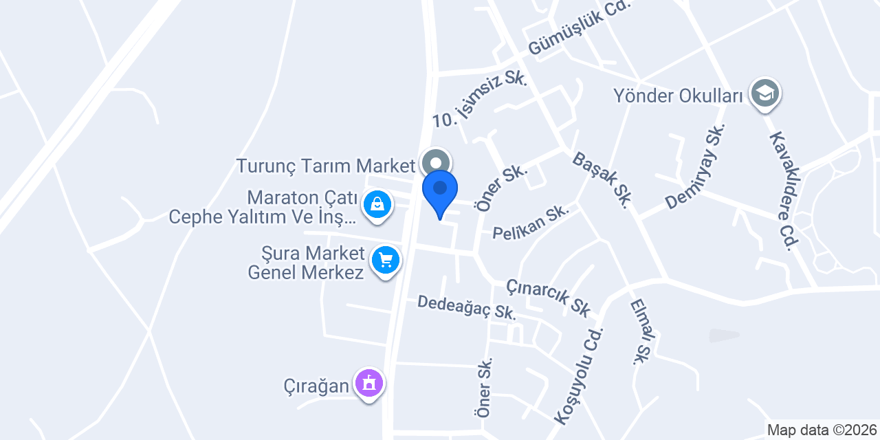 YEŞİL BURSAM ELEKTRİK konumu