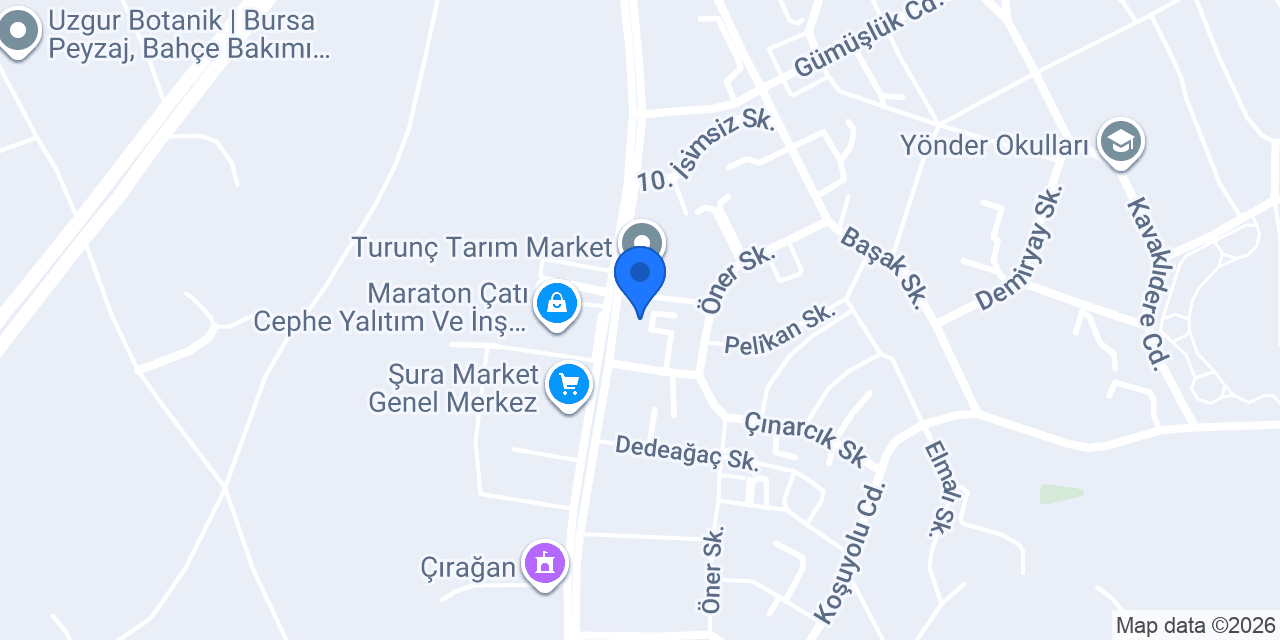 Bulca Elektrik konumu