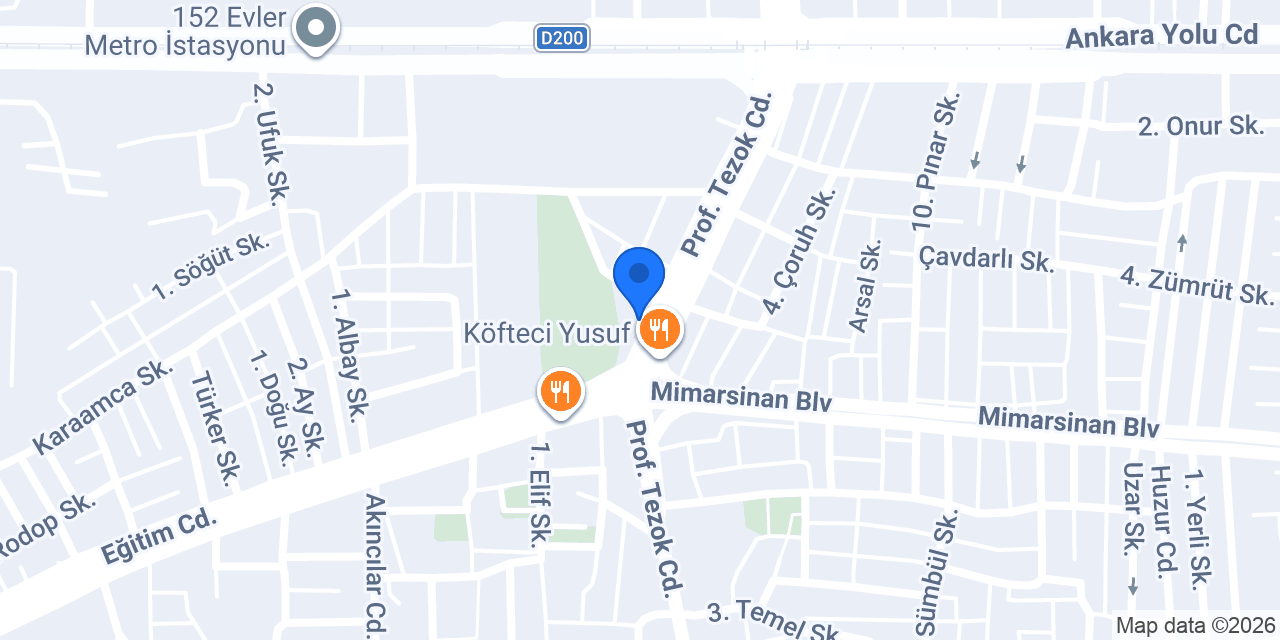152 EVLER SİMİTÇİSİ konumu