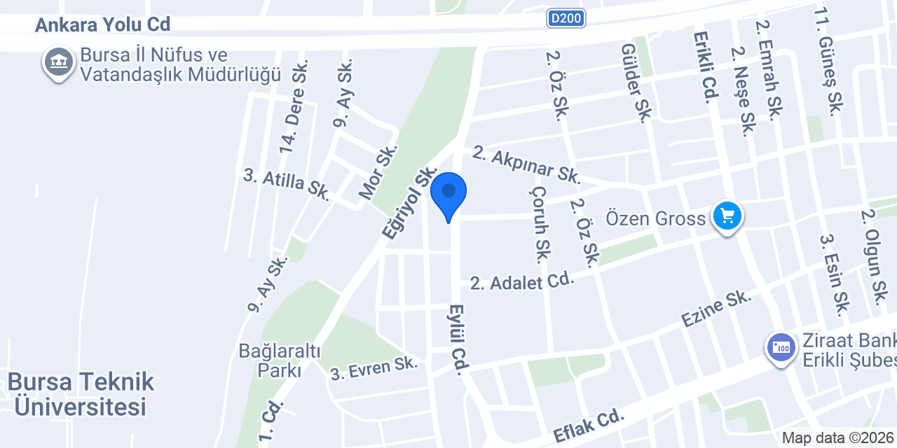 Barış Market konumu